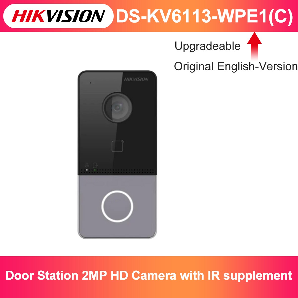 Hikvision öƽ   ̼, IR  DS-KV6113-WPE1 , 2MP HD ī޶, C